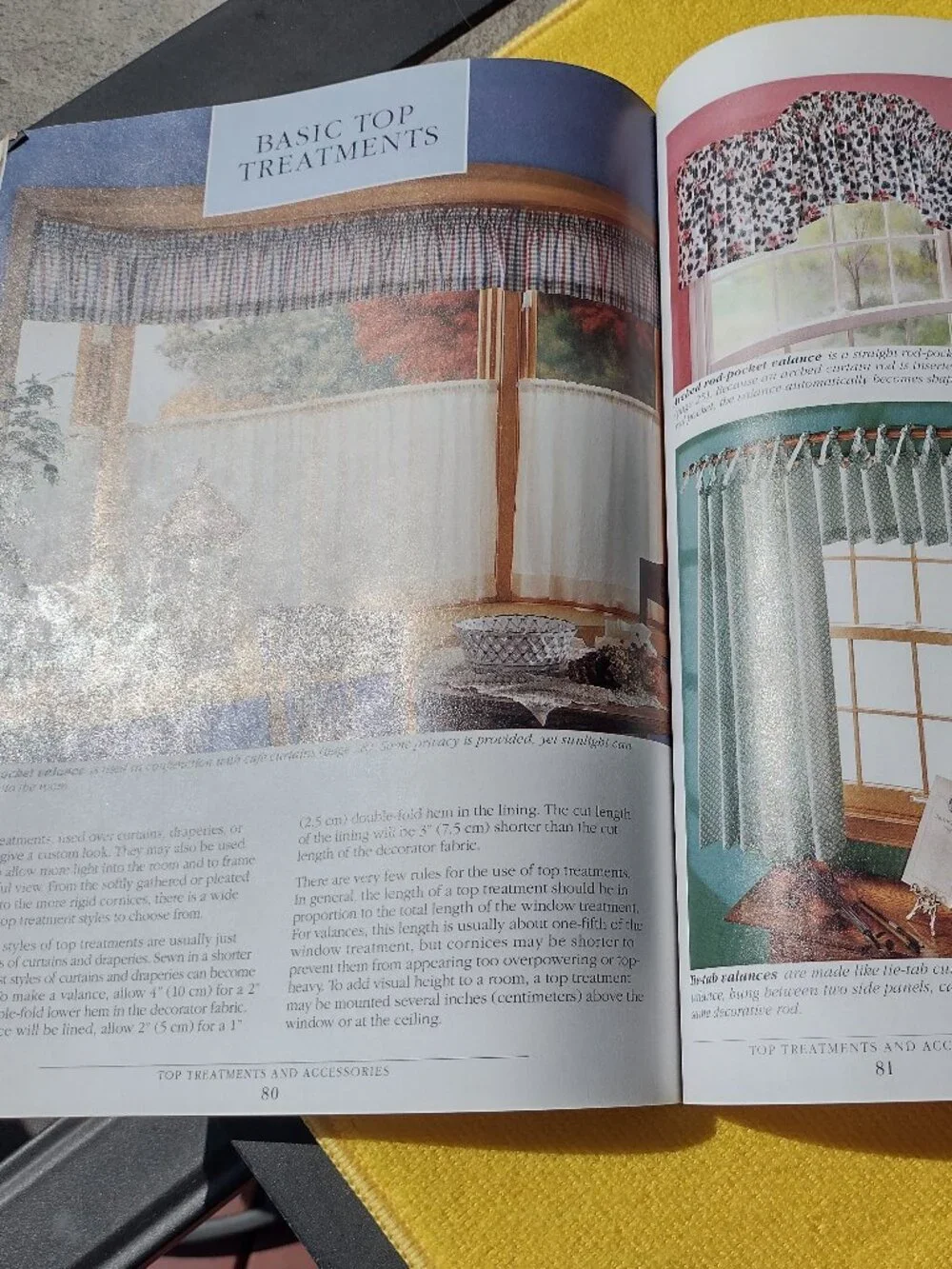 Set of 5 Books with a VHS Tape of Window Treatments